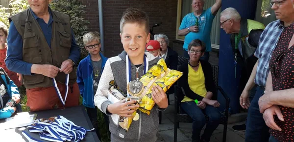 Prijsuitreiking jeugdcompetitie