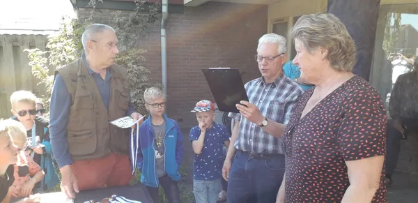 Prijsuitreiking jeugdcompetitie