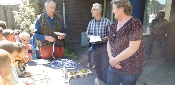 Prijsuitreiking jeugdcompetitie
