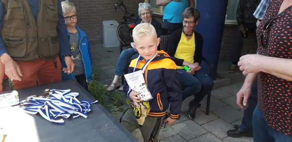 Prijsuitreiking jeugdcompetitie