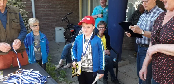 Prijsuitreiking jeugdcompetitie